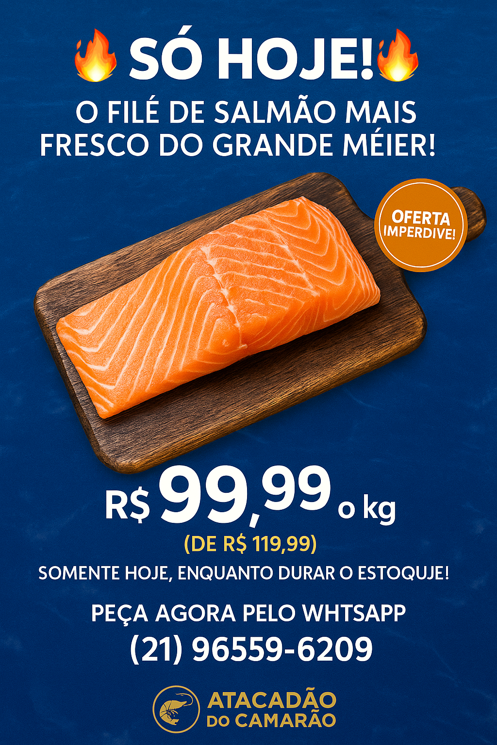 Promoção de Salmão Fresco